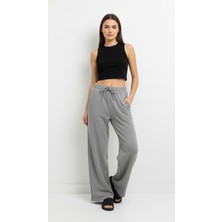 Polo Republica & CO Polo Republica Co & 1983 Yumuşak Dokulu Modal Kumaş Palazzo Model Kadın Tek Alt