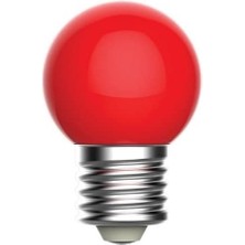 En Parlak Gece Lambası Ampülü Kırmızı 1W Led E27 Duy