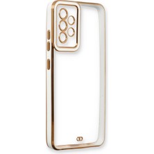 Bezos Galaxy A53 5g Kılıf Liva Lens Silikon - Beyaz