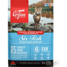 ‎Orijen Orijen 6 Balıklı Yetişkin Kedi Maması 5,4 Kg