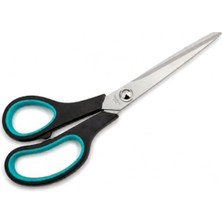 MarkEntegra Orret Home Paslanmaz Çelik Makas 23.5 Cm, Ergonomik Kaymaz Saplı Ev Tipi Çok Amaçlı Makas, Kumaş Makası, Mutfak Makası, Kağıt Kesme Makası, Dikiş, Hobi, El Işi, Ofis ve Günlük Kullanım Için Makas