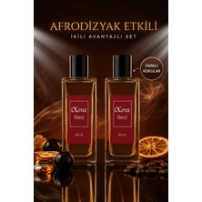 İxora Red - Red Opium Kadın Parfüm Edp 50 ml (2 Adet)