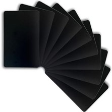 MarkEntegra 10 Adet Siyah Pvc Mat Nfc Kart, NTAG213