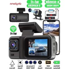 MarkEntegra 3 Kameralı Araç Içi Güvenlik Kamerası, Full Hd 1080P Kayıt