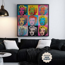 Persona Istanbul Andy Warhol "marilyn Monroe" - Pop Art Posteri (Çerçevesiz)