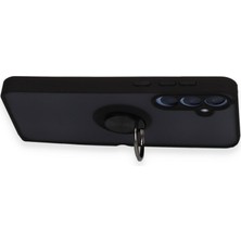 Bezos Galaxy A15 4g Kılıf Montreal Yüzüklü Silikon Kapak - Lacivert