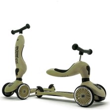 Scoot And Ride Highwaykick 1 Oturaklı Çocukscooter Olive 160629-00001