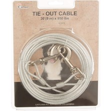 Beeztees Eastland Bahçe Bağlama Çelik Halatı 3 Mm*9 Metre 35 kg