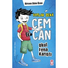 TeknoKapsül Patlak Zekâ Cemcan - Okul Fena Karıştı (Fleksi Cilt)