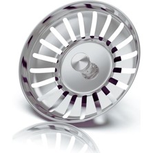 Çöpmak Mutfak Lavabo Sifon Gideri – 8 cm Paslanmaz Metal Tıpa Süzgeç / Dayanıklı, Evrensel Uyumlu ve Kolay Temizlik