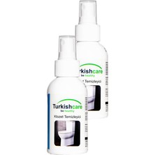 Klozet Tuvalet Temizleyici Hijyen Spreyi Seyahat ve Çanta Boyu 100 Ml. Ikili Set