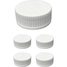 Çarşıbu Vidalı Plastik Kapak, 41/18MM, 3l Kulplu Galon Şişe Uyumlu, Sızdırmaz Yedek Kapak, Beyaz (5)