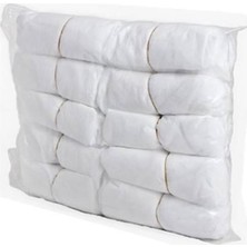 Lastikli Masaj Yatağı Örtüsü Sedye Örtüsü 220 cm * 80 cm 10 Adet Beyaz