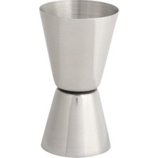 Jingyi Kokteyl Jigger, 20/40 ml Paslanmaz Çelik Kokteyl Jigger Çift Kafa Ölçüm Kabı Ons Alkol Ölçüm Kabı