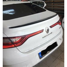 Renault Megane Ile Uyumlu 4 Piano Black Bagaj Çıtası Spoıler 120 * 4,5 cm