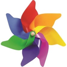 Kardeşler Oyuncak Kardeşler Rüzgar Gülü 16CM 7 Kanatlı Bahçe Tipi 6834816077772
