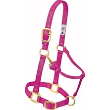Weaver Deri Orijinal Ayarlanabilir 3/4 Inç Çeneye Fuetterset ve Boyun Snap Yarım Suckling Pembe