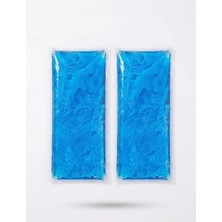 HCA Global 2 Adet Sıcak Soğuk Kompres Jel Buz Paketi - Tekrar Kullanılabilir Soğutucu Isıtıcı Jel 13X26 cm
