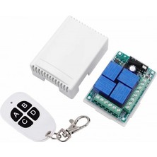 Roboyol Store 433MHZ 4 Kanal Röle 12V KR1204