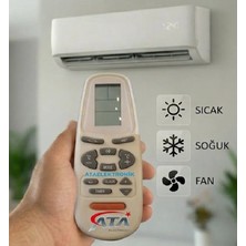 Ata Elektronik Dolcevita 09 12 18 24 Chs Uyumlu Klima Kumandası
