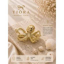 Yiora Gold Metal Ithal Mandal Toka 5-6 cm
