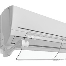 Wıtforms/premıum Plus - Bölünmüş Klimalar Için Uygun Ayarlanabilir Ac Hava Deflektörü. Soğutma ve Isıtma Sirkülasyonunu Geliştirin - Havalandırma Uzunluğu (60 Ila 110 Cm)