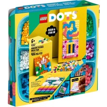 Lego® Dots Yapıştırılabilir Kare Parçalar Mega Paket 41957-6 Yaş ve Üzeri Çocukların Tasarımlarını Paylaşması Için Kişiselleştirilebilir Kanvas Yapım Seti (486 Parça)