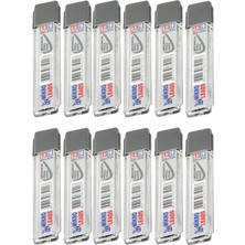 Artlantis Kalem Ucu 2b 0,9 mm 12 Adet Mekanik Uçlu Otomatik Kurşun Kalem Ucu 2b 60MM x 0,9mm Siyah Mikro Uç Kısa