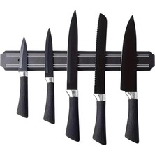 Deyhome Mıknatıslı Bıçak Askısı 33 cm Bıçak Tutucu Duvar Tipi Bıçak Organizer Mutfak Bıçaklık Şerit