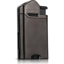 Quantoro Metal Jet Çakmak Ice Black