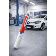 Beyaz Oto Rötuş Boya Kalemi 5 ml – Metalik Renkli Araç Çizik Kapatıcı