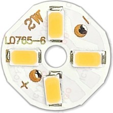 Roboyol Store 5730 6V 2W Beyaz 20MM 4 Ledli Modül