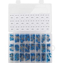 Roboyol Store 700 Adet 24 Tip Seramik Kapasitör Set Kutulu