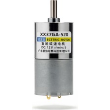 Roboyol Store ZGA37RG Dc Motor 12V 5rpm