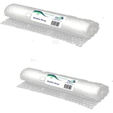 Tify Balonlu Naylon Sargı 2 Adet 48 cm En 5 Metre Boyunda Havalı Eşya Koruma Ambalaj Pat Pat 2'li