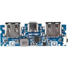 Roboyol Store Mavi Powerbank 5V 2.4A Dual USB Çıkışlı Entegre Devre Özellikleriyle