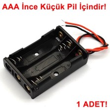 Roboyol Store 3'lü Aaa Ince Pil Yuvası