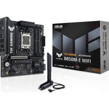 ASUS TUF GAMING B850M-E WIFI AMD B850 AM5 DDR5 8000 2xDP HDMI 3x M2 USB3.2 WiFi 6E + BT AURA RGB 2.5Gbit LAN mATX