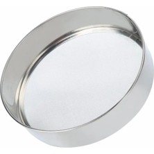 Abnturk 15 cm Paslanmaz Çelik Un Eleği Çok Amaçlı 304 Kalite 18-10 Çelik Geniş Kenarlı Süzgeç, MRV151120252110