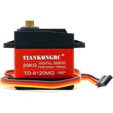 Roboyol Store TD-8120MG 360 Metal Dişli Servo