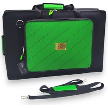Pıoner Xdj-Rr Setup Için Uyumlu Çanta Soft Case Kılıf. Siyah Yeşil.