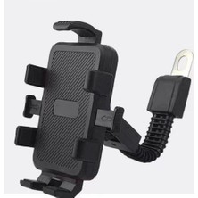 Epilons BY555D Motosiklet Ayna Telefon Tutucu ZR661