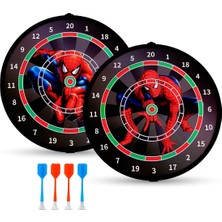 Empressco 4 Oklu Manyetik Dart Seti Çift Yönlü Askılı Dartboard