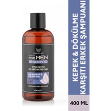 Ashley Joy Erkekler İçin Güçlendirici Mentollü Şampuan 400 ml Sülfatsız ve Kepek Karşıtı