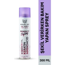 Ashley Joy Orta Tutuş Saç Spreyi 300 ml Keratin ve Aminoasit İçerikli Parlaklık Veren Tüm Saç Tipleri