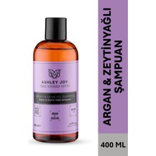 Ashley Joy Argan & Zeytinyağlı Hacim Verici Şampuan 400 ml Parabensiz İnce Telli Saçlar İçin