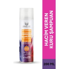 Ashley Joy Çabuk Sönen Ve Yağlanan Saçlar Için Hacim Veren Kuru Şampuan Aqua Bubble Kokulu 200 ml