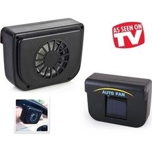 Auto Fan Güneş Enerjisiyle Çalışan Araç Içi Soğutucu