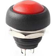 Roboyol Store 12MM PBS-33B Push Buton Kırmızı