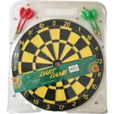 Empressco Dart Board Hedef Tahtası, 29 Cm, Çift Taraflı, 4 Oklu, Askılı, Orta Boy